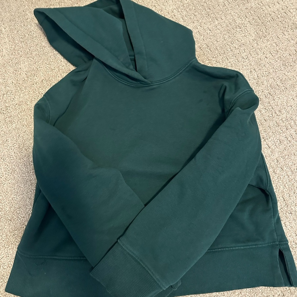 Green ZARA hoodie